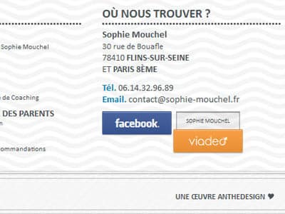 Sophie Mouchel, coach et psychothérapeute
