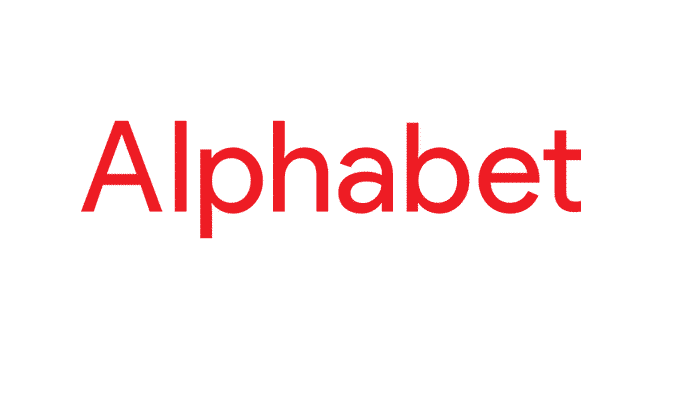Première version du logo Alphabet