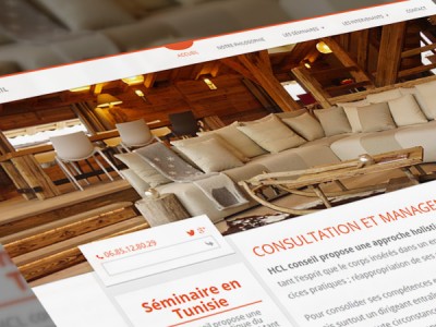 Mise en ligne d’un nouveau site internet pour HCL Conseil
