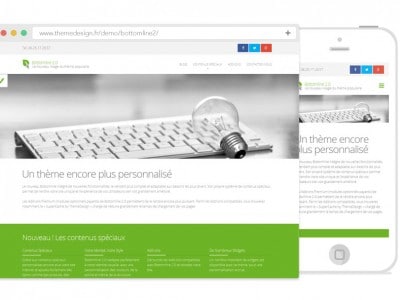 Thème WordPress Bottomline 2.0