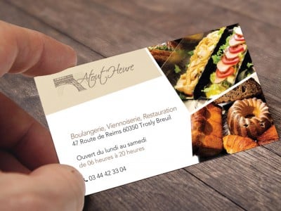 Carte de visite Atout’Heure