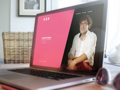 Refonte du site internet de Lucien Essique
