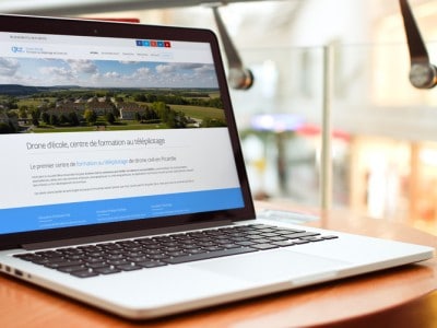 Création du site internet de Drone d’école