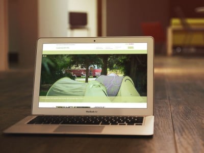 Refonte du site du Camping de la Trye