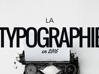 La typo revue en 2016 par ThinkDesign