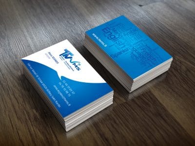 Logo et carte de visite TWMS