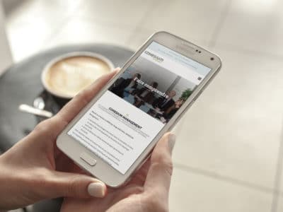 Cohesium Management : création de site internet