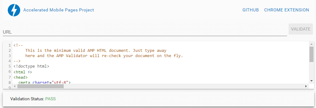 validateur amp validateur amp