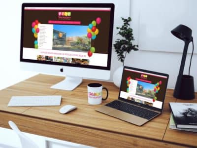 Refonte du site internet Fête Sensation