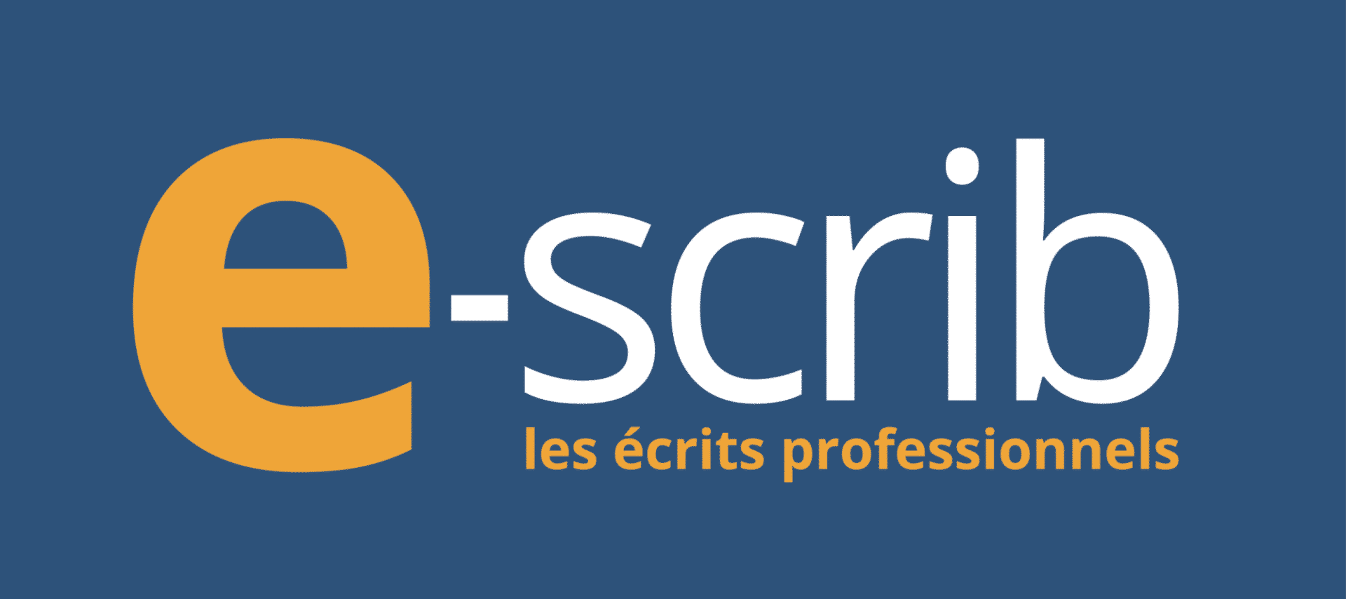 logotype e-scrib logotype e-scrib