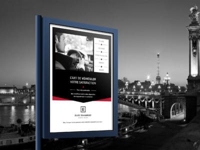 Création d’un flyer Elite Transport Company