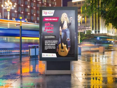 Création d’une affiche pour la Nuit des Jeunes Talents 2016 à Noyon