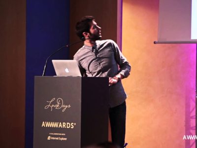 Le site AntheDesign retenu pour le concours Awwwards !