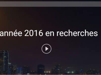 Quels mots clés avez-vous tapés sur Google en 2016 ?