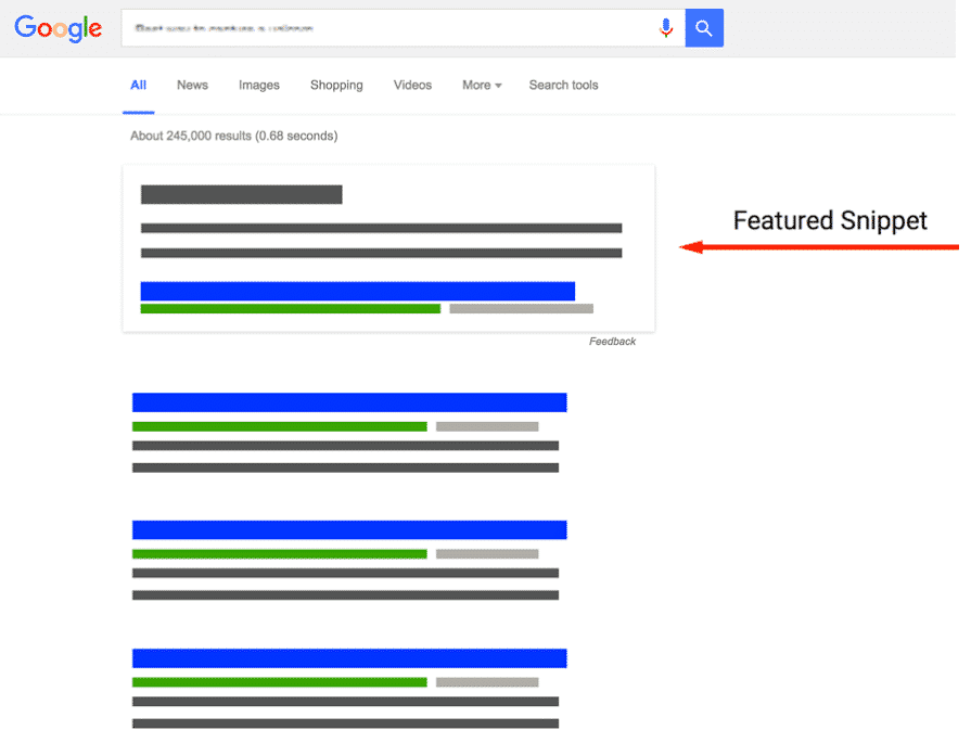 featured snippet featured snippet