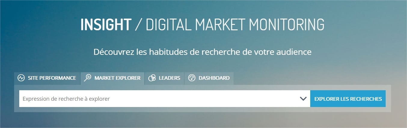 MARKET EXPLORER - Yooda insight MARKET EXPLORER Yooda insight