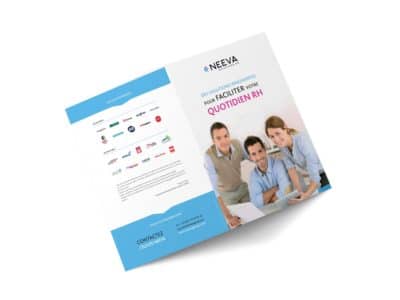Création d’une plaquette de présentation pour Neeva Group