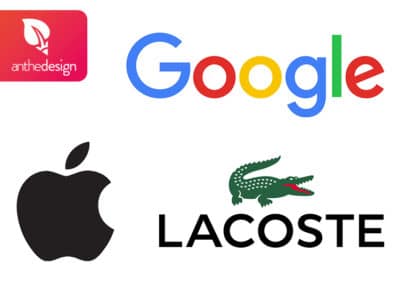 Connaissez-vous l’histoire et l’évolution des logos Apple, Google et Lacoste ?