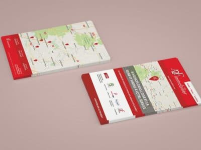 Création d’un flyer pour A2F Immobilier