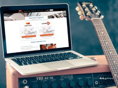 Refonte du site internet La Guitare en 3 jours