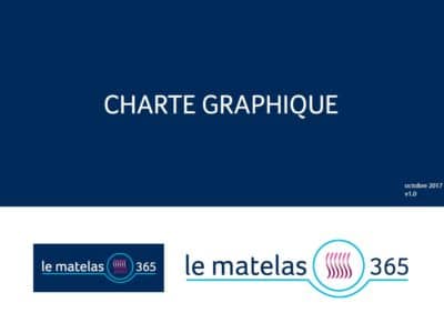 Création d’une charte graphique pour Le Matelas 365