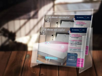 Création d’un flyer pour le matelas 365