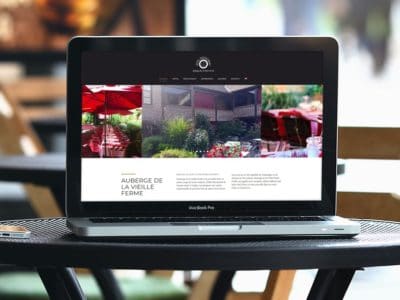 Conception du site internet de l’Auberge de la Vieille Ferme
