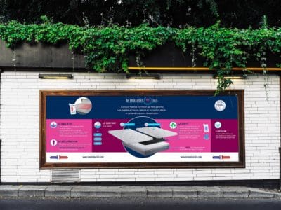 Conception d’une bâche pour Le Matelas 365
