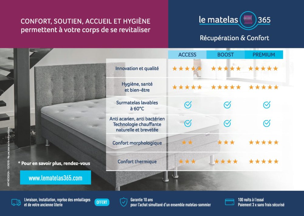 verso flyer matelas 365 verso flyer matelas 365