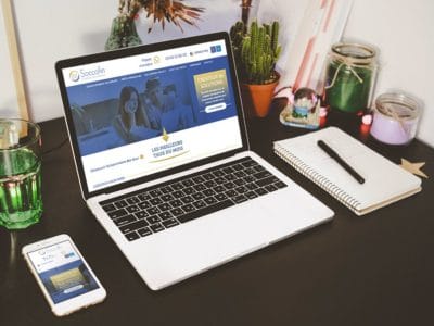 Refonte du site internet de la société Soccofin