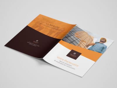 Création d’une brochure pour la société Trianon Homes