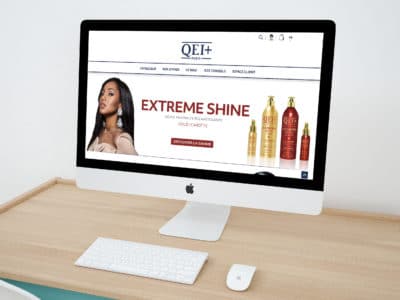 Refonte du site web sur-mesure pour QEI+