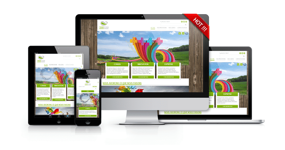 site internet responsive design