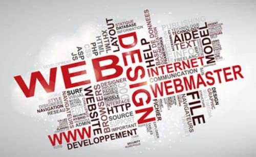 nuage de mots clés sur les métiers du web