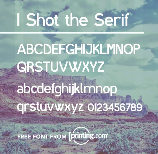 I-Shot-the-Serif-font-from-printing.com_1
