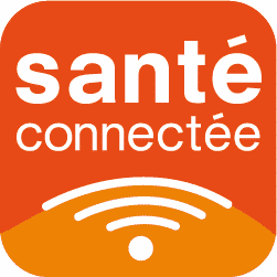 logo santé connectée, objets connectés