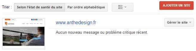 webmaster tools anthedesign