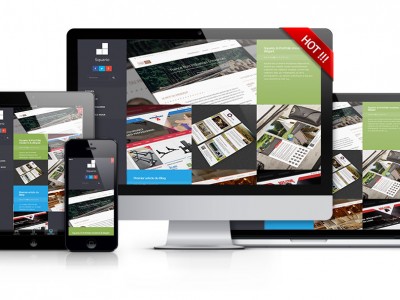 web design responsive-presentation-squario