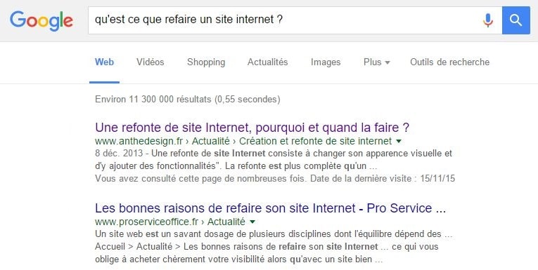 qu est ce que refaire un site internet - rankbrain