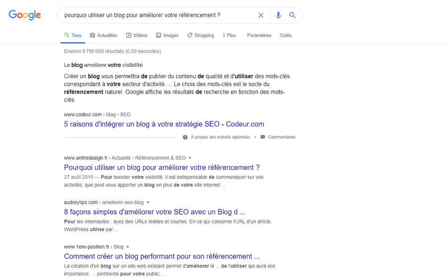 utiliser un blog pour améliorer votre référencement