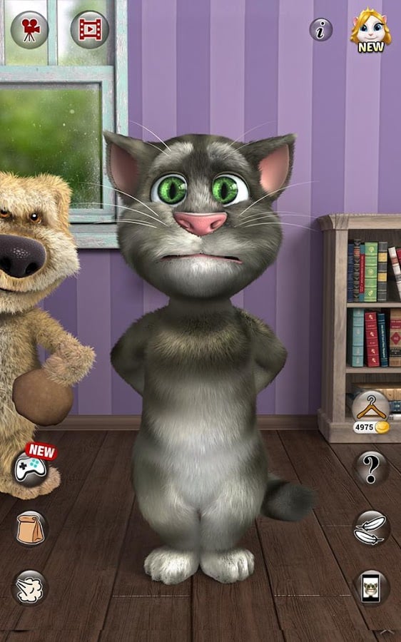 application mobile Talking Tom Cat 2