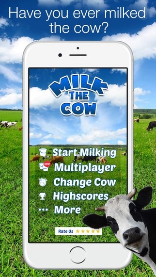17. milk the cow