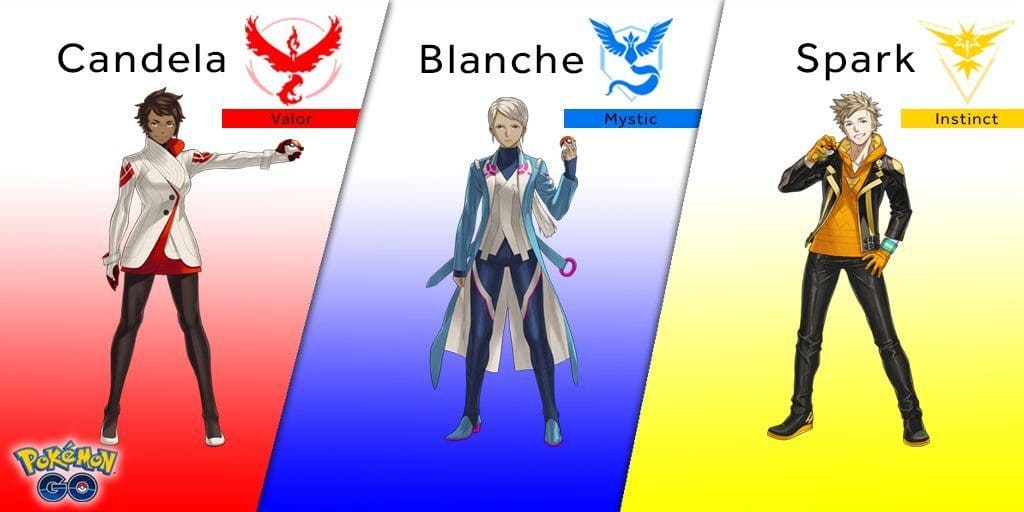 pokemon go equipe