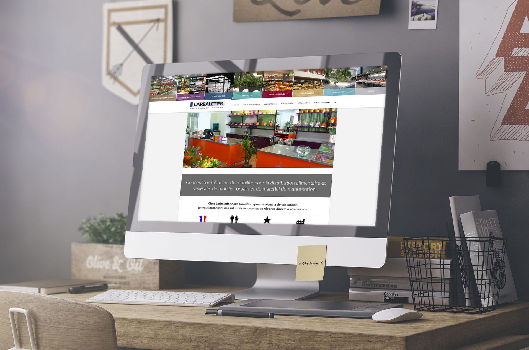 Mockup imac site internet LARBALETIER