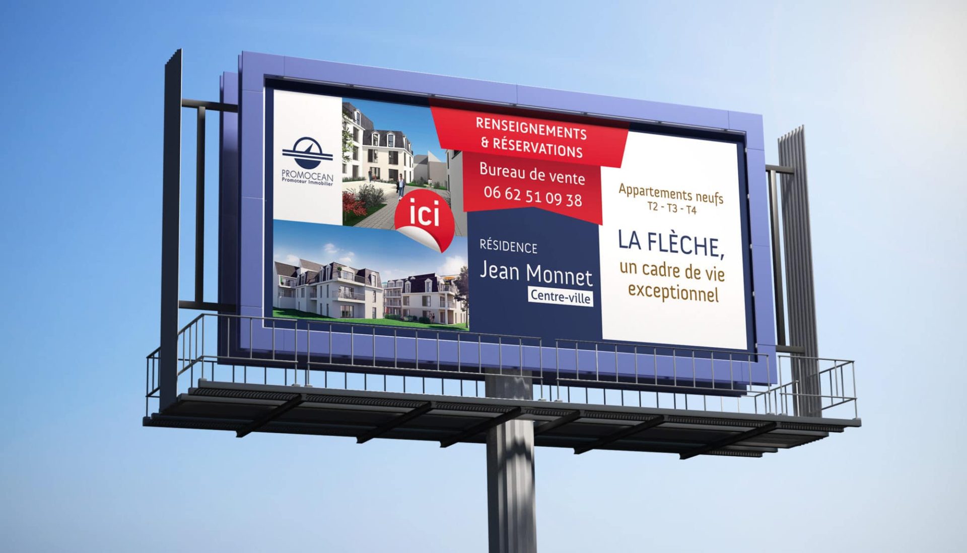 panneau pour vitre vitrine promocean