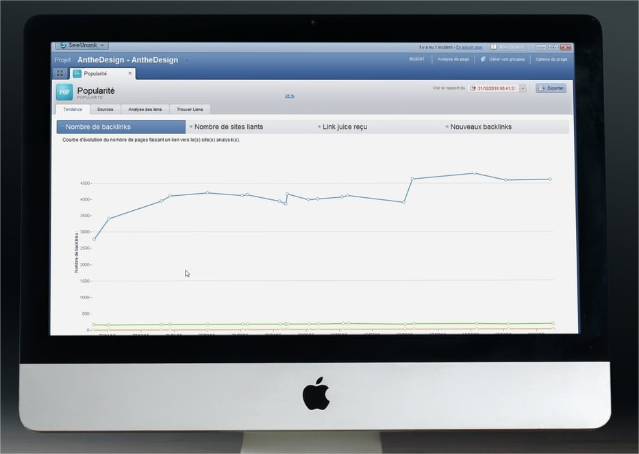 popularité backlinks seeurank