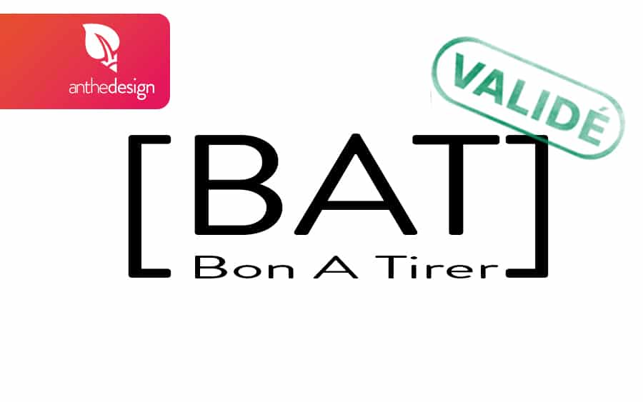 bat bon à tirer imprimerie