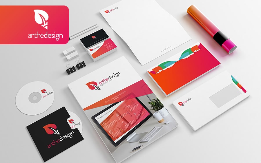 moderniser sa charte graphique AntheDesign Mockup