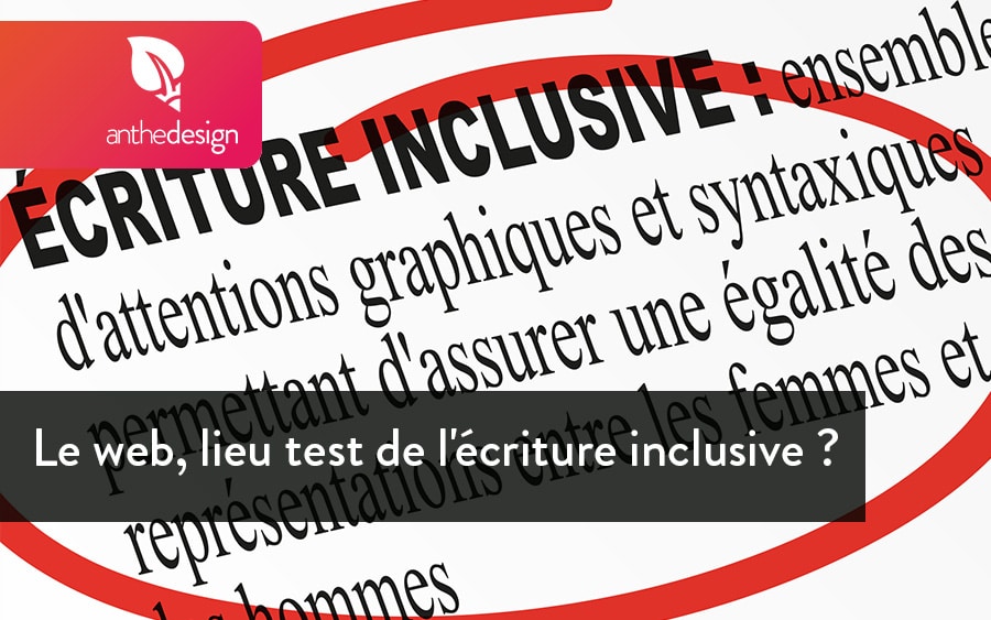 écriture inclusive sur le web