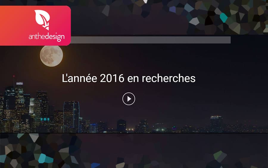 Quels mots clés avez vous tapés sur Google en 2016